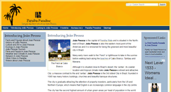 Desktop Screenshot of paraibaparadise.com